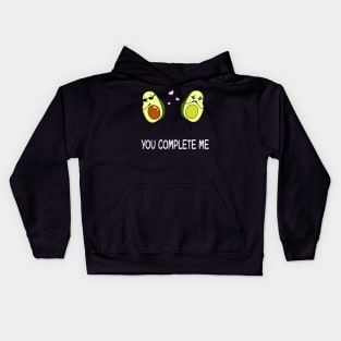 Avocado - You complete me Kids Hoodie